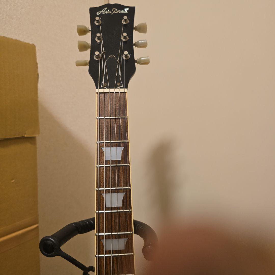 希少 Aria Pro II エレキギター レスポールタイプ サンバースト