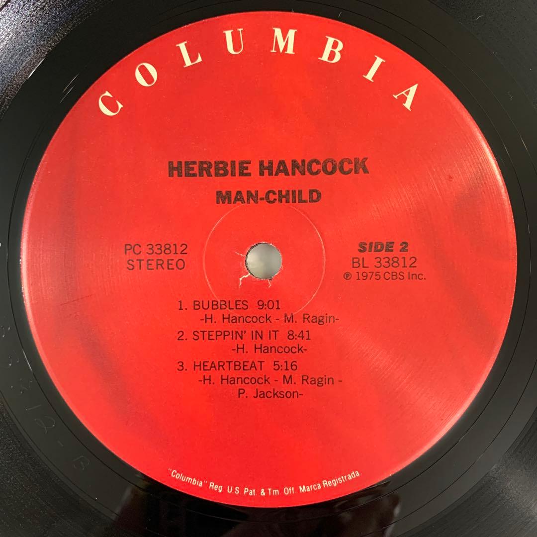 米盤LP Herbie Hancock Man-Child ハービー・ハンコック