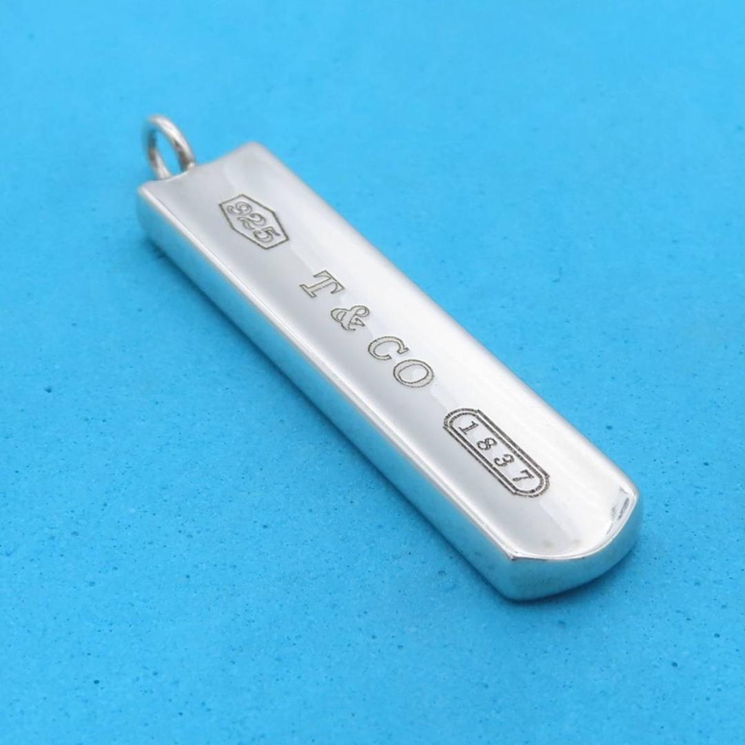 ティファニー ナロー バー シルバー ネックレス トップ SV925 RP13