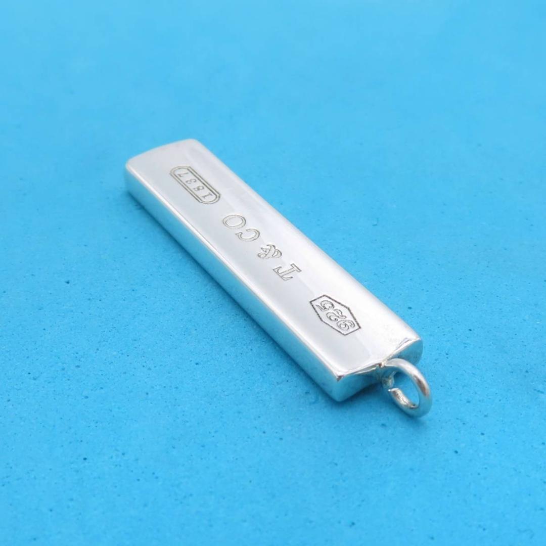 ティファニー ナロー バー シルバー ネックレス トップ SV925 RP13