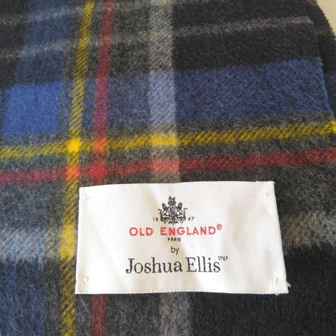 Joshua Ellis 別注OLD ENGLAND 　大判カシミアストール