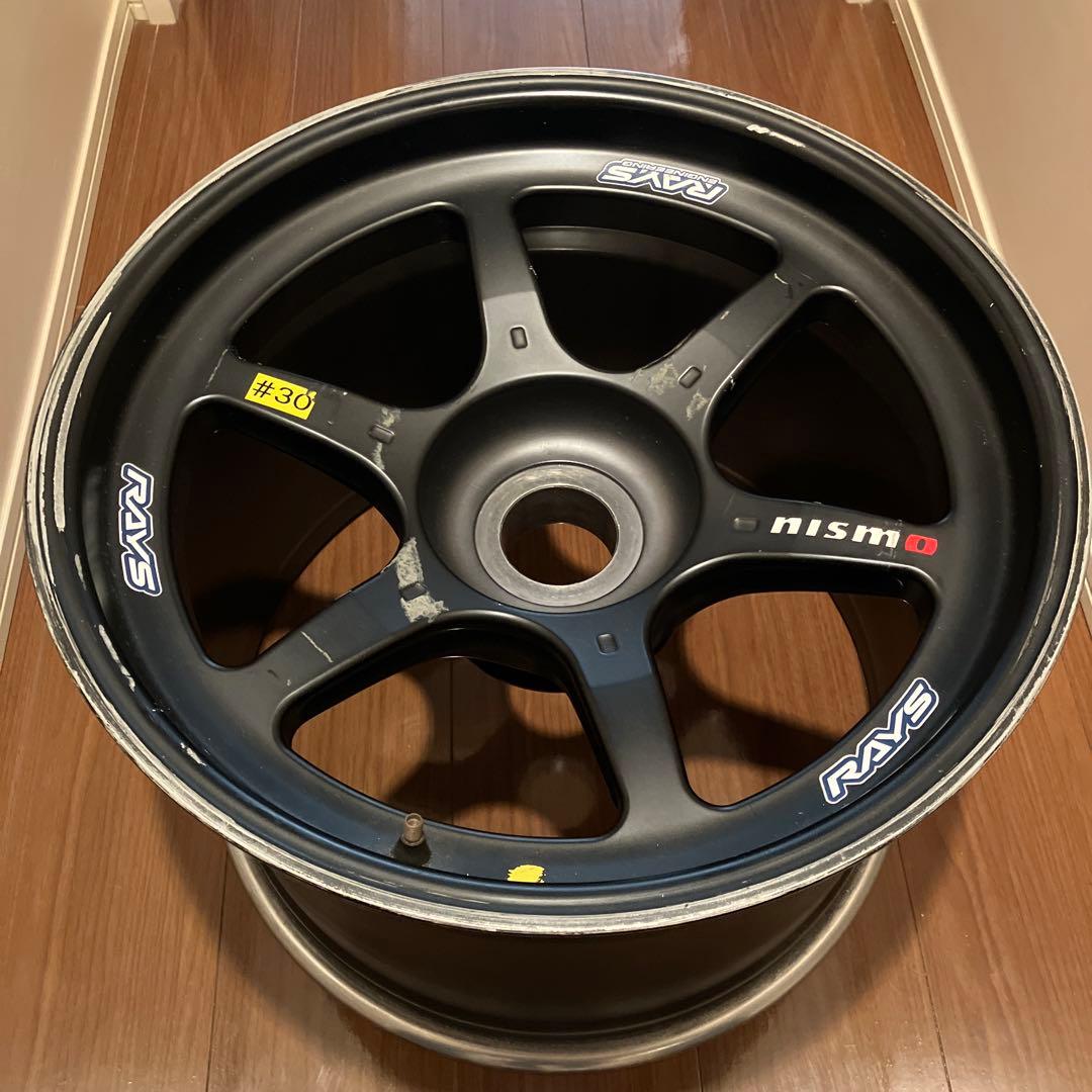 14年スーパーGT apr GT-R装着ホイールRAYS Nismo18インチ