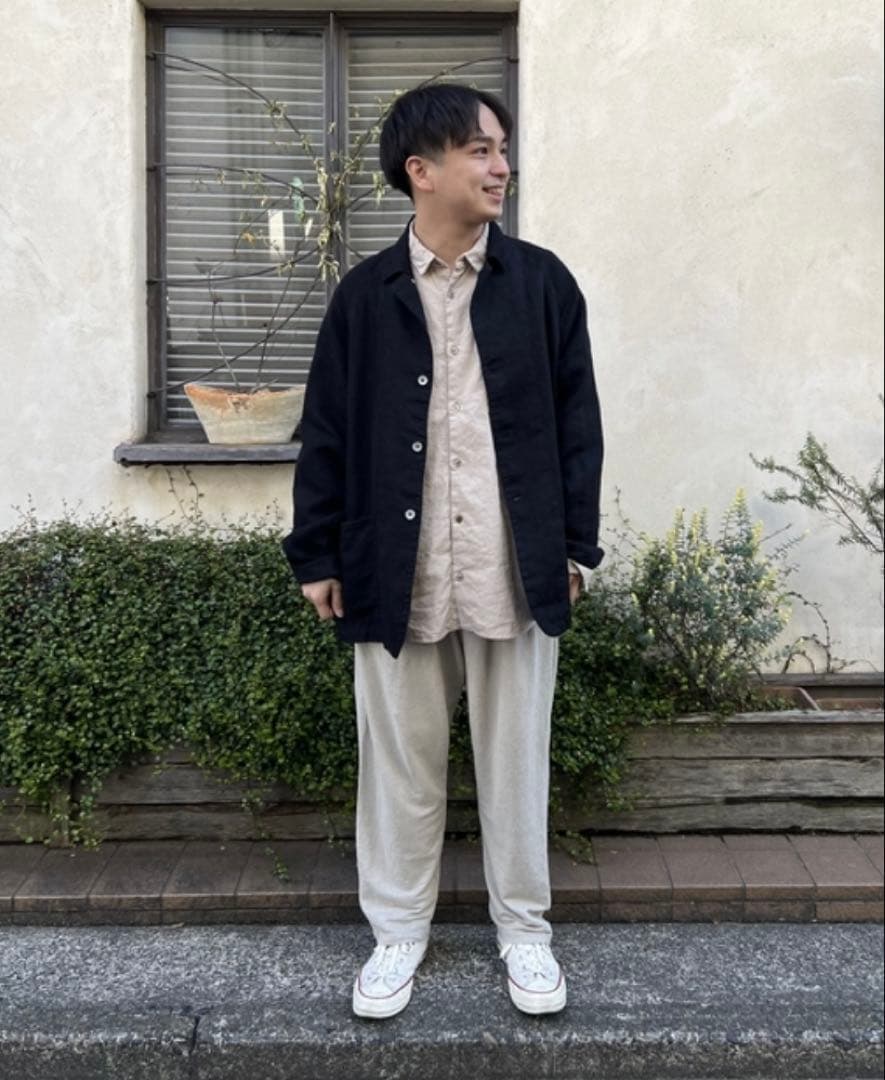 CONFECT リネンコットンチノカバーオール