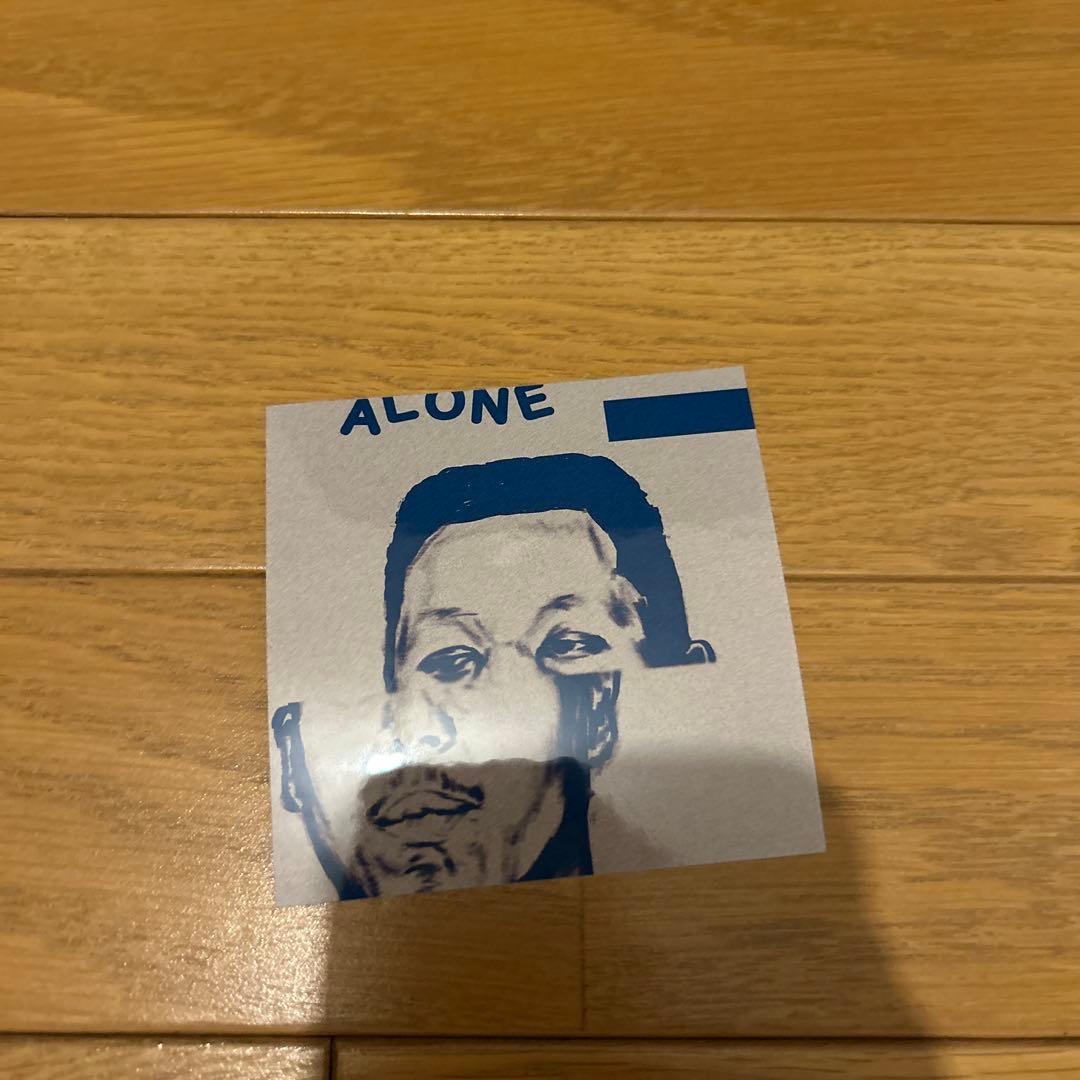 OMSB / ALONE レコード ステッカー付