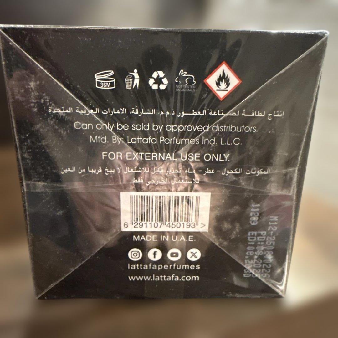 香水(ユニセックス) Lattafa HAYATI Eau de Parfum 100ml