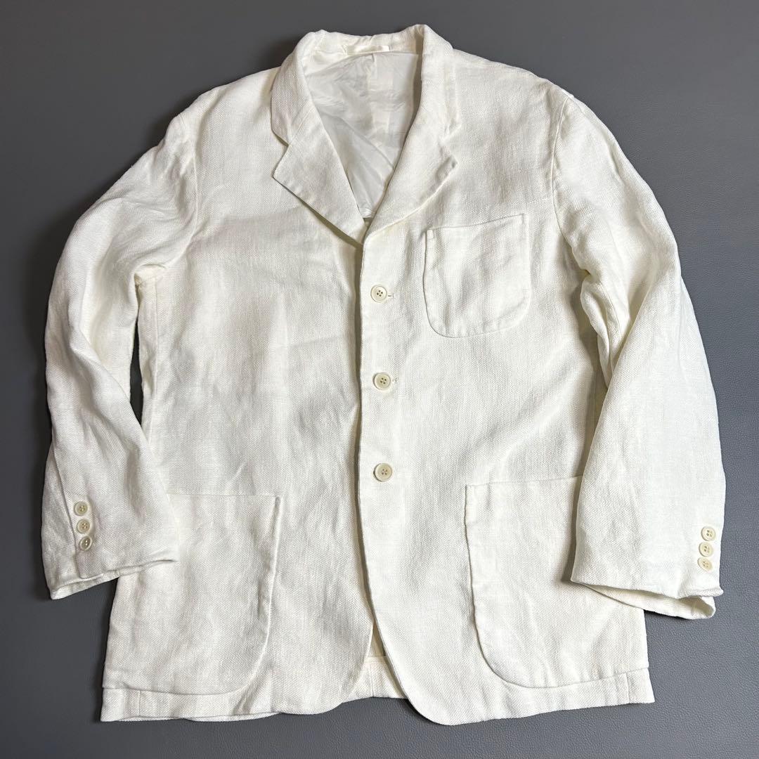 Paul Smith テーラードジャケット　リネン　パッチポケット　3ボタン　M