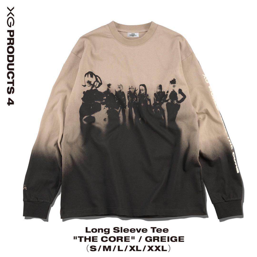 ミュージシャン XG Long SleeveTee \"THE CORE\" / GREIGE XL