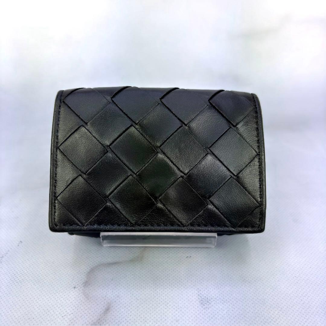 ⭐️極美品⭐️BOTTEGA VENETA イントレチャート タイニー 三つ折り財布