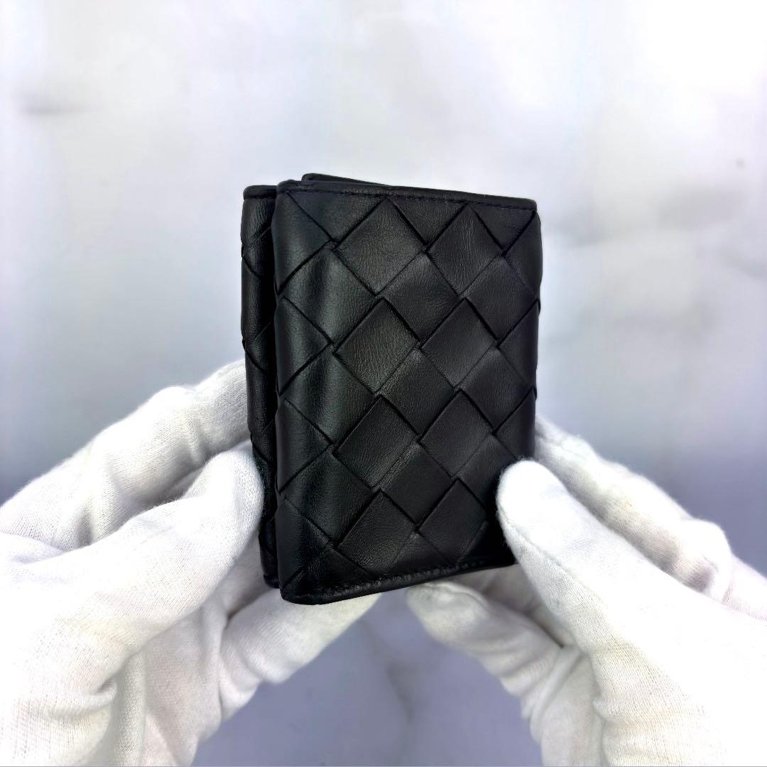 ⭐️極美品⭐️BOTTEGA VENETA イントレチャート タイニー 三つ折り財布