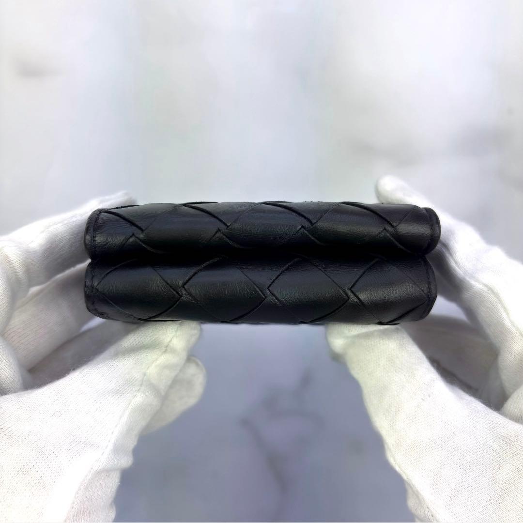 ⭐️極美品⭐️BOTTEGA VENETA イントレチャート タイニー 三つ折り財布