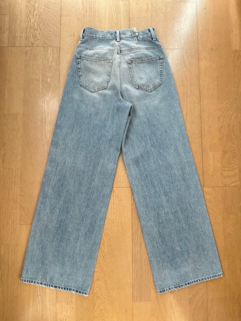moussy CROSS WAIST WIDE ストレート サイズ1