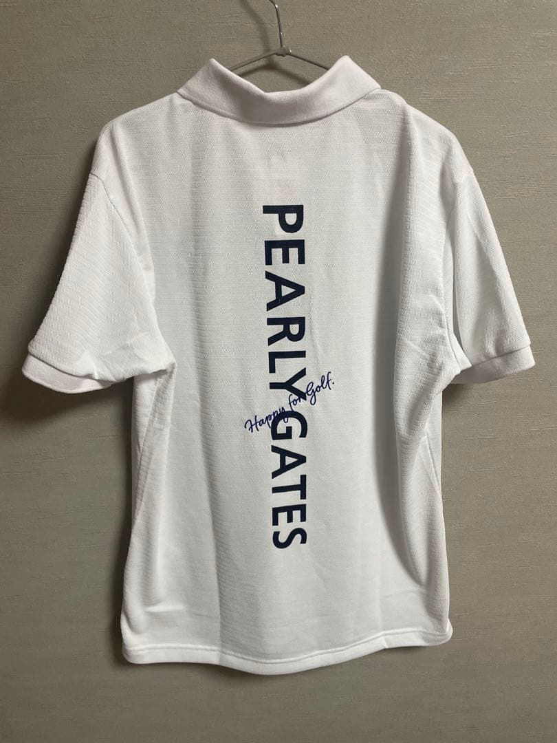 新品　PEARLY GATES パーリーゲイツ　ポロシャツ　白　2024年製