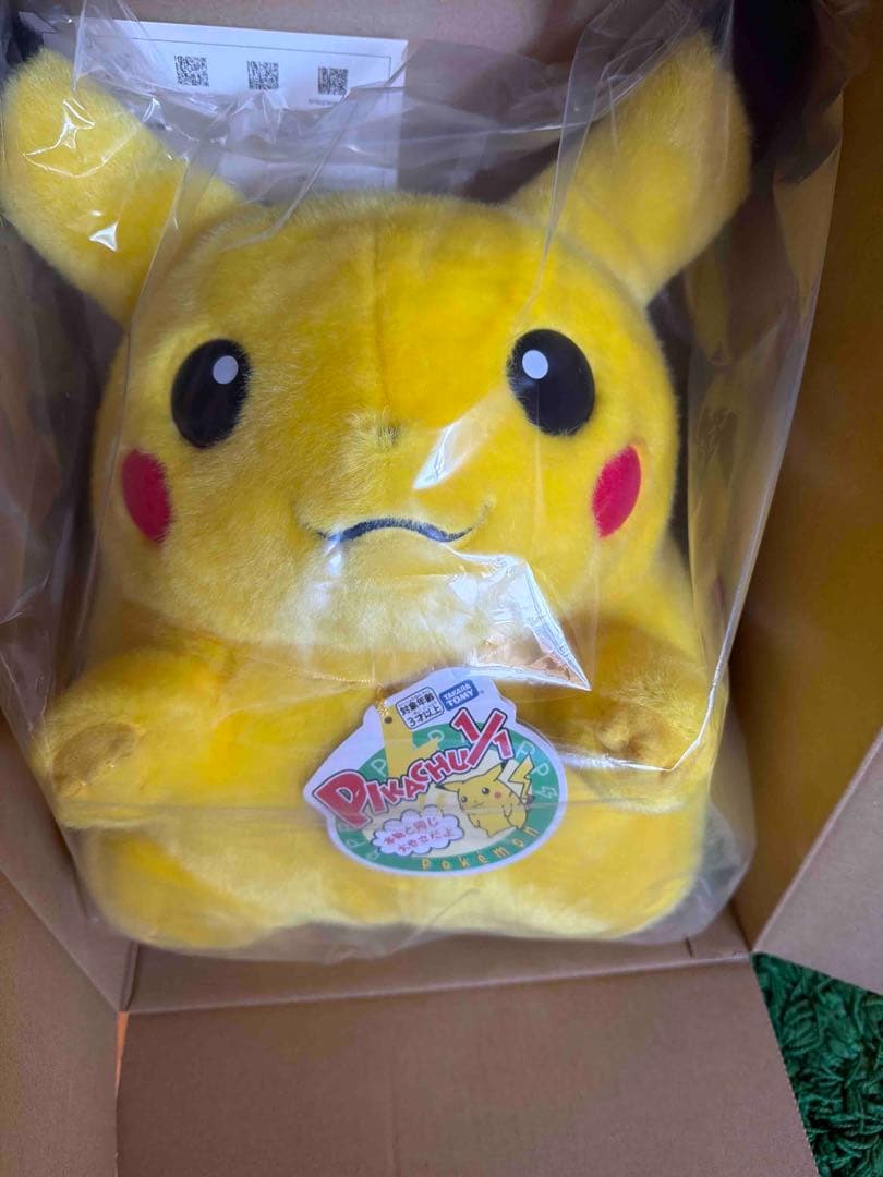 新品未開封！24時間以内発送！ポケモン30周年記念おかえり!ピカチュウ1/1