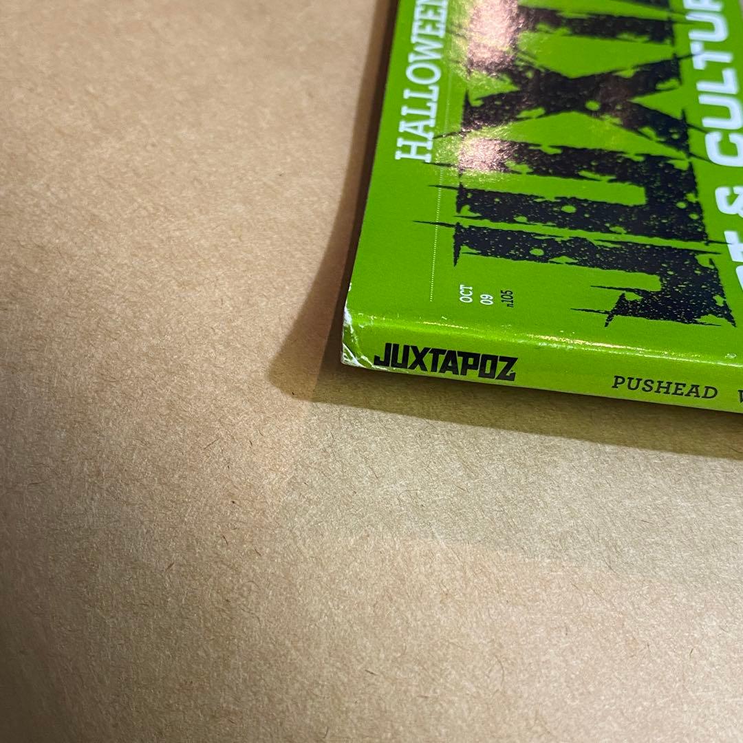 レア⭐️JUXTAPOZ 2009 OCT #105 LIMITED COVER