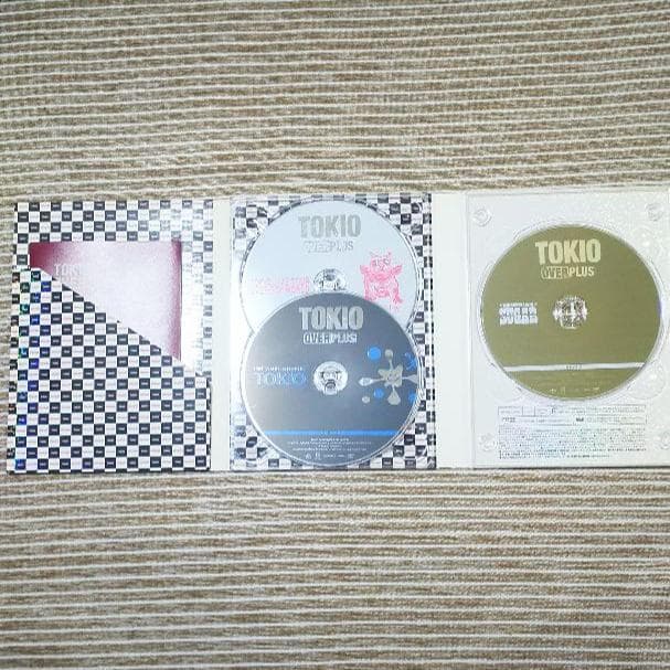 【希少品】TOKIO OVER/PLUS【初回限定盤/3DISC】