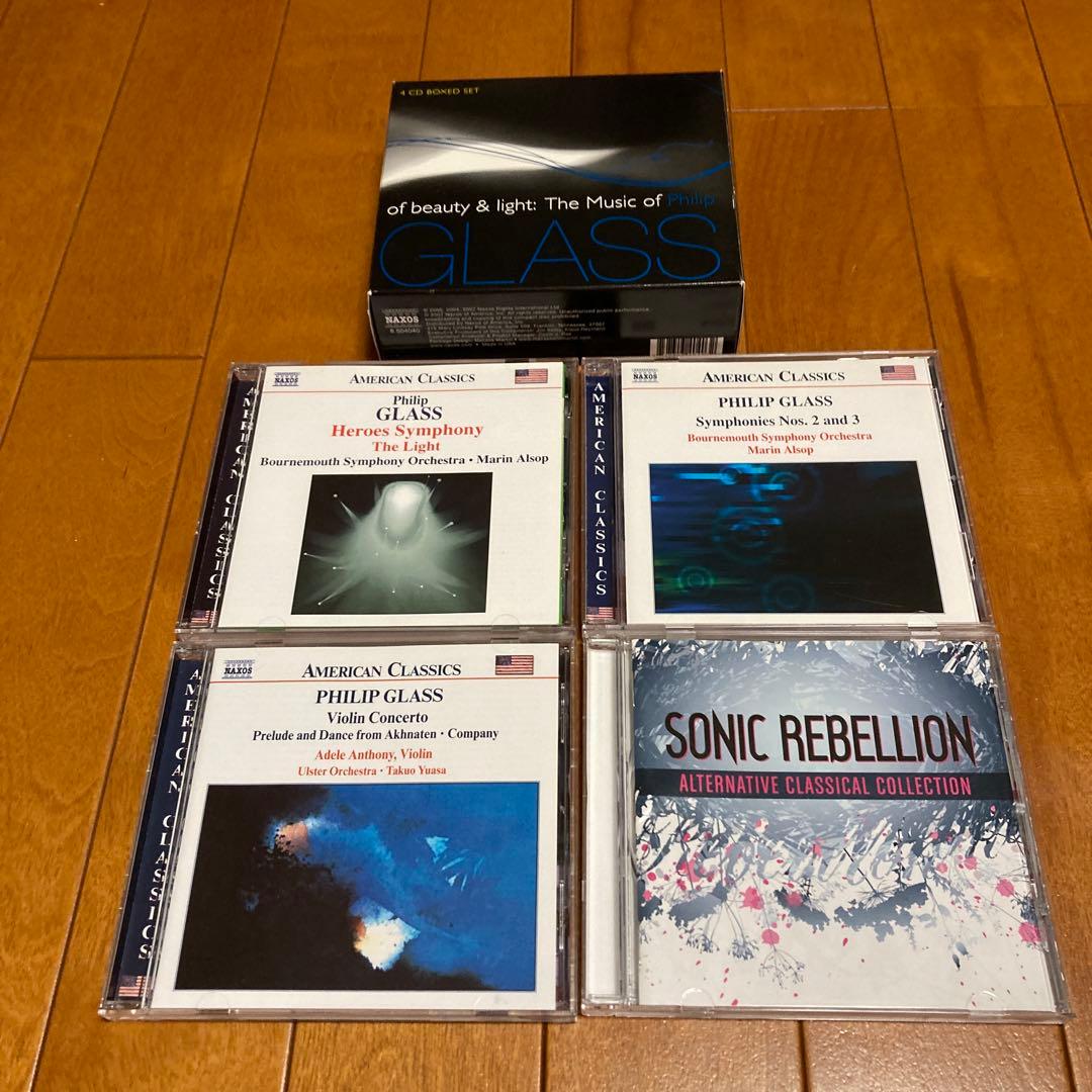 フィリップ・グラス Philip Glass 4CDボックスセット