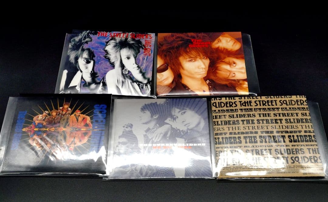 希少 ストリート・スライダーズ CD 5枚セット 紙ジャケ