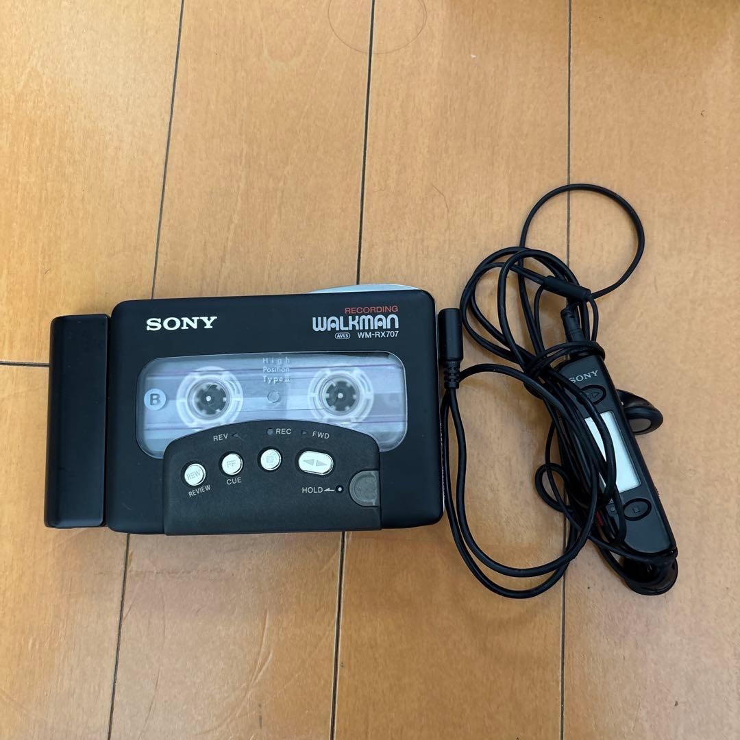 SONYのカセットウォークマン「WM-RX707」