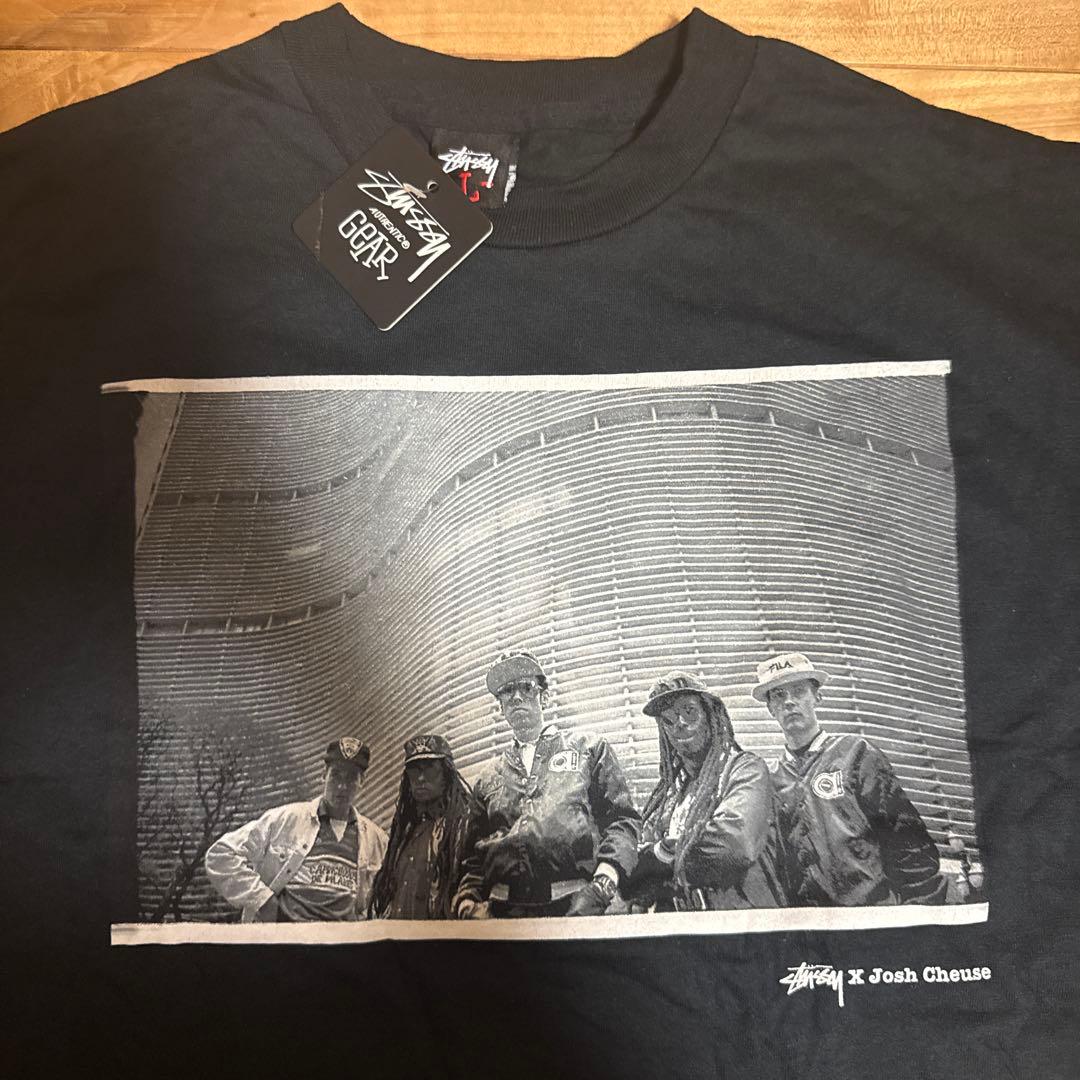 シ*」様 希少L新品タグ付Stussy × Josh Cheuse Public