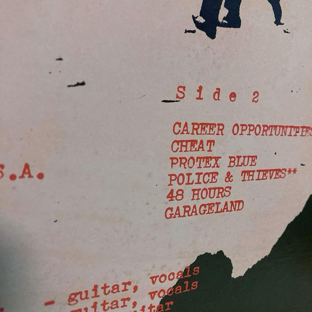 人気盤 The Clash 白い暴動 ザ・クラッシュ レコード LP