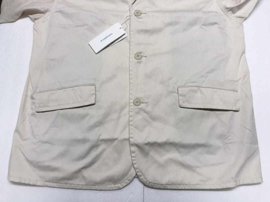 新品 未使用 nanamica（ナナミカ） チノジャケット M ナチュラル