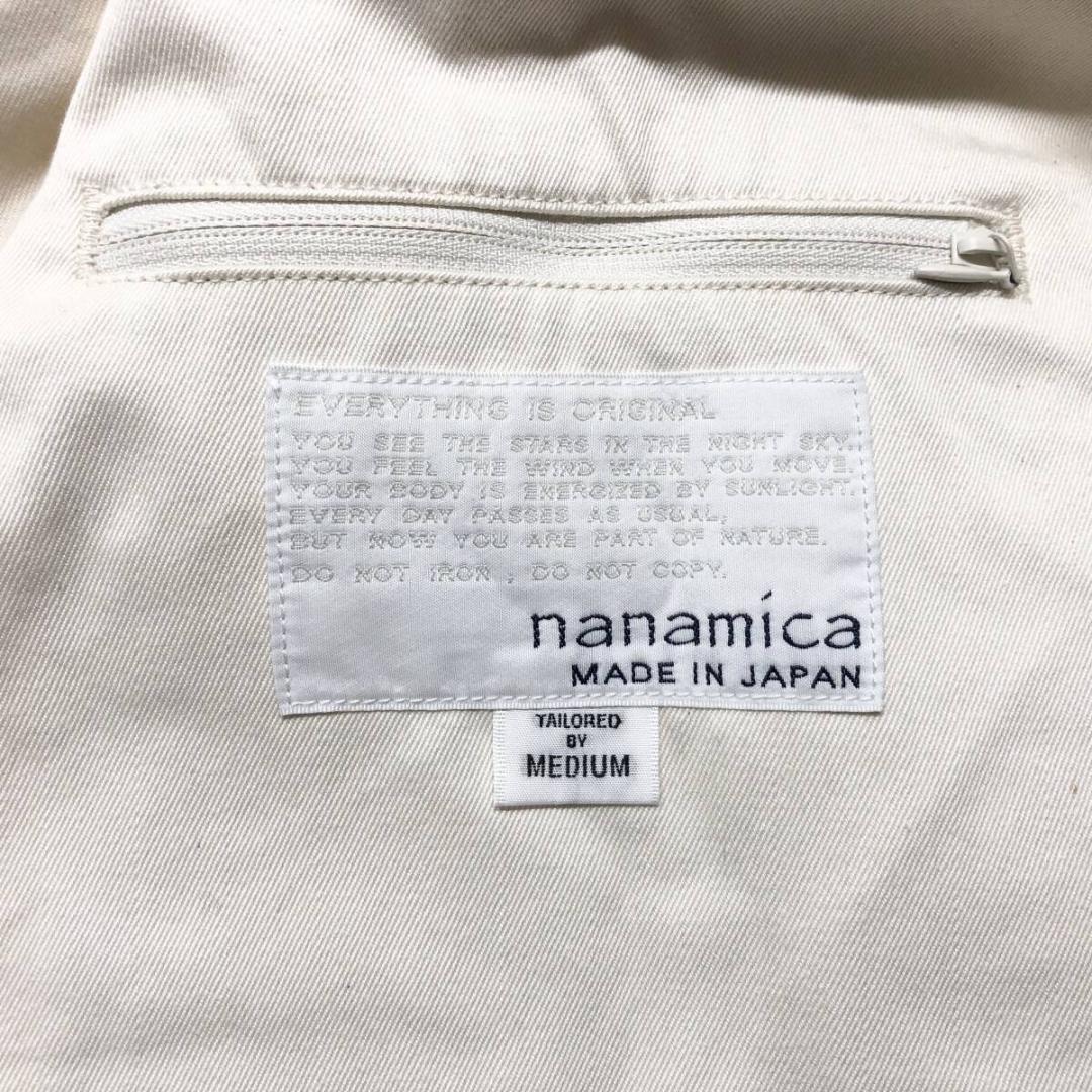 新品 未使用 nanamica（ナナミカ） チノジャケット M ナチュラル