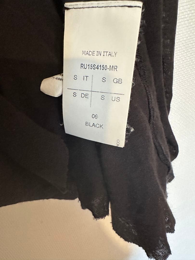 Rick Owens 15SS rib tank タンクトップ