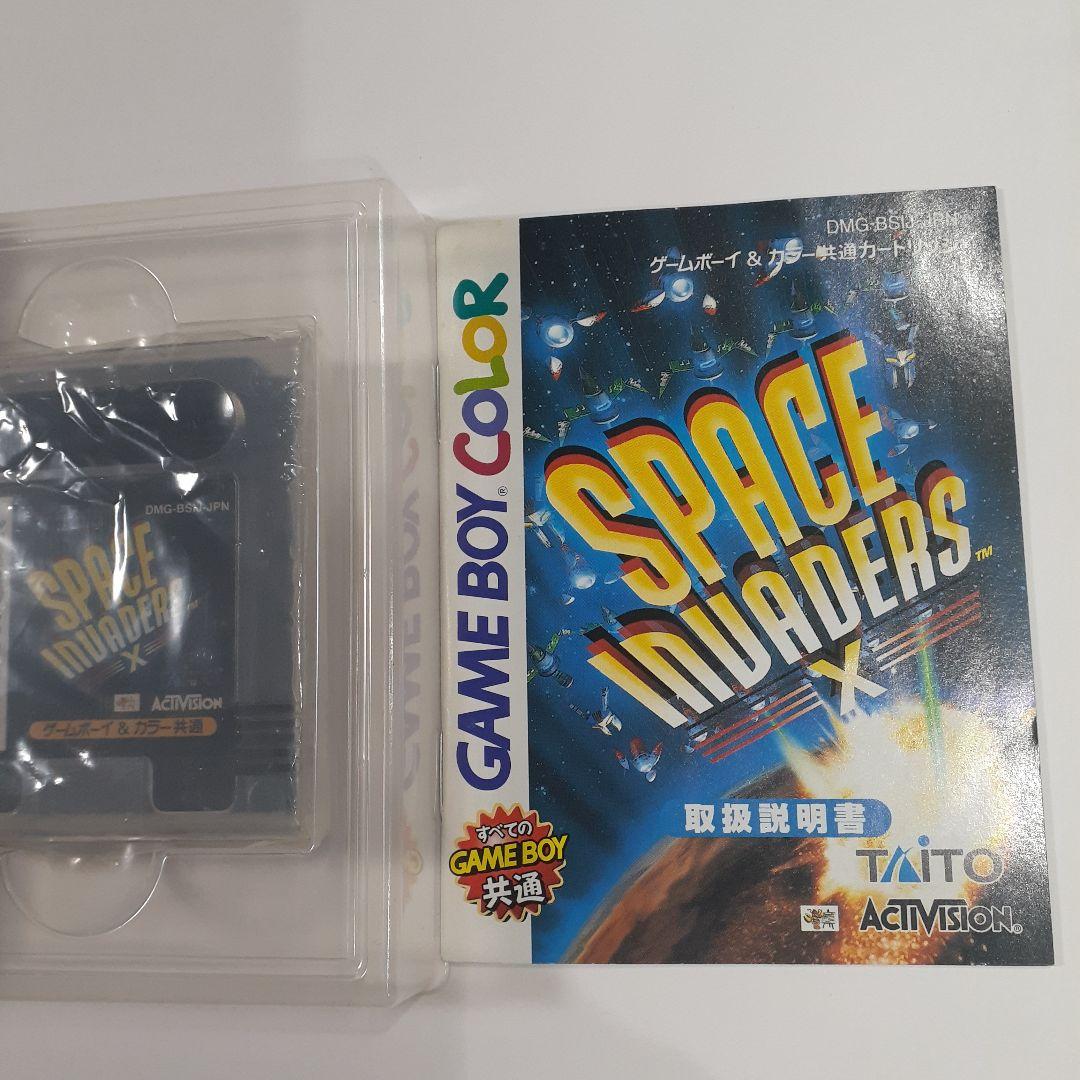 スペースインベーダーX　ゲームボーイ&カラー共通　全セット