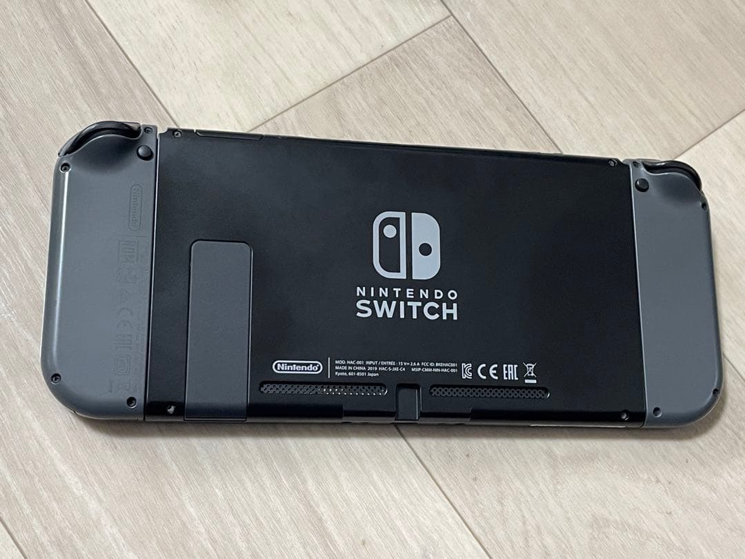 Nintendo Switch 本体 グレー　ケース付き