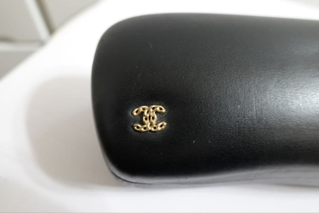 【美品】CHANEL 　チェーン　サングラス　ブラック