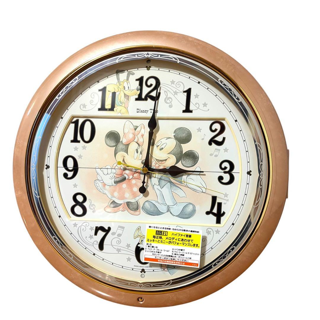 美品 SEIKO FW561A ディズニー 電波からくり時計 ミッキー メロディ