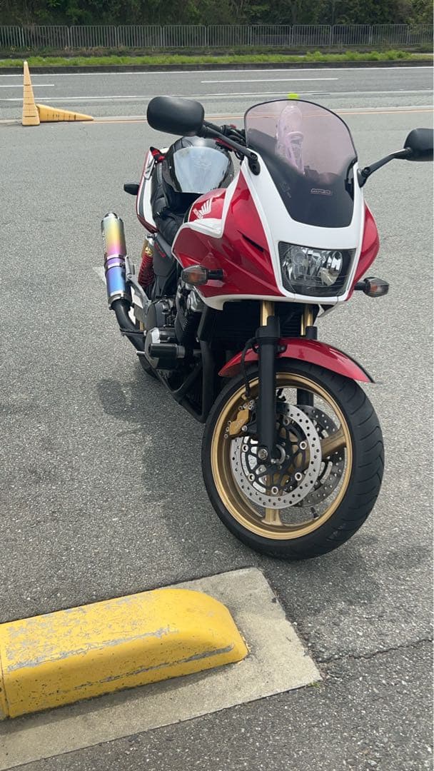 nc39 cb400スーパーフォア MORIWAKI ステンレス製マフラー