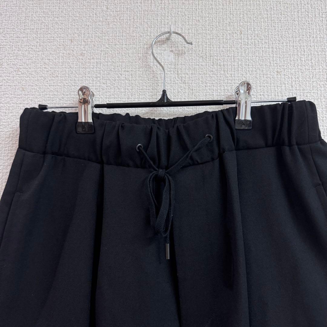 パンツ ato CLASSIC WOOL TWILL SARROUEL PANTS