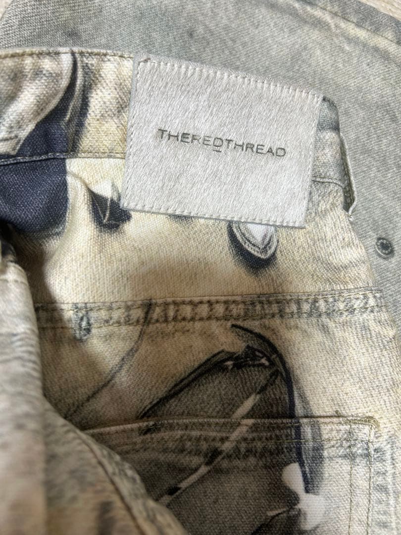 【試着のみ】Theredthread S print denim1 toys