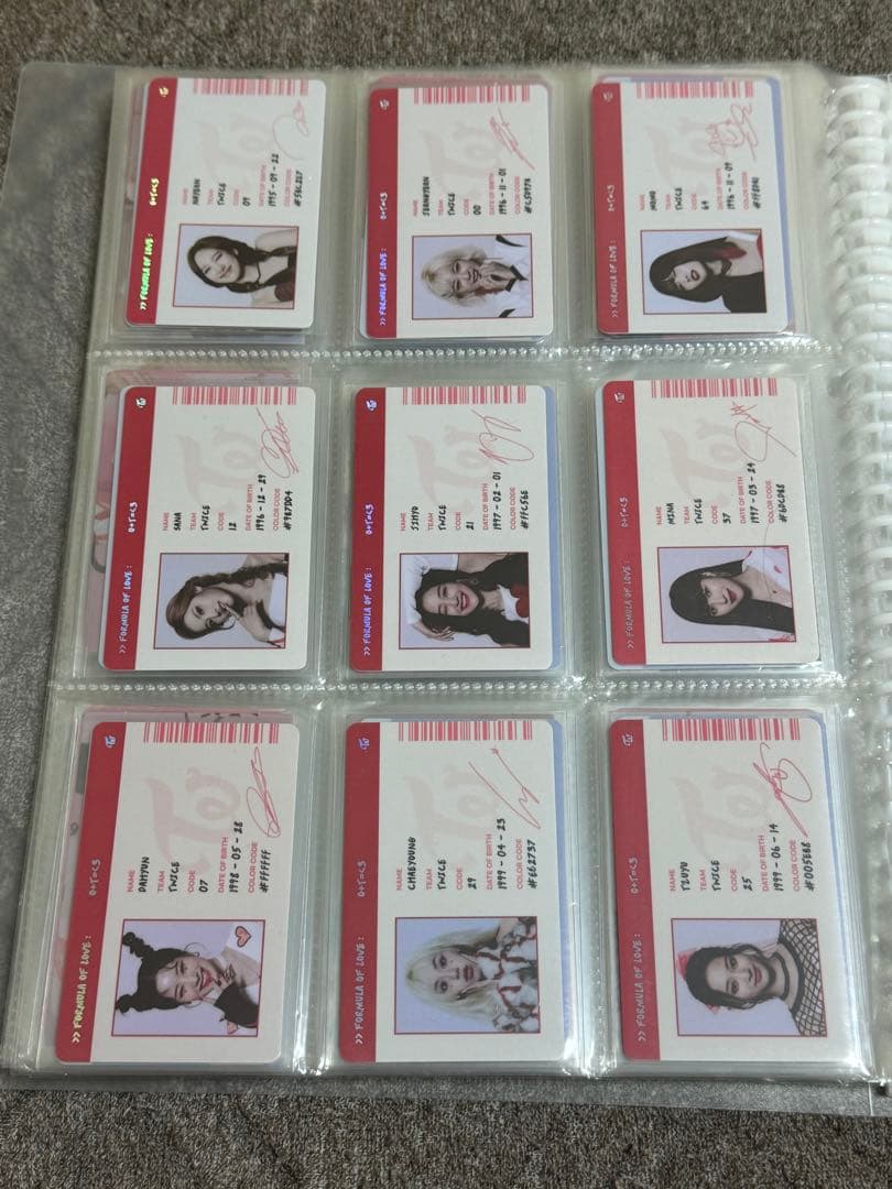 TWICE Formula of Love:O+T=<3 フルコンプリート84枚