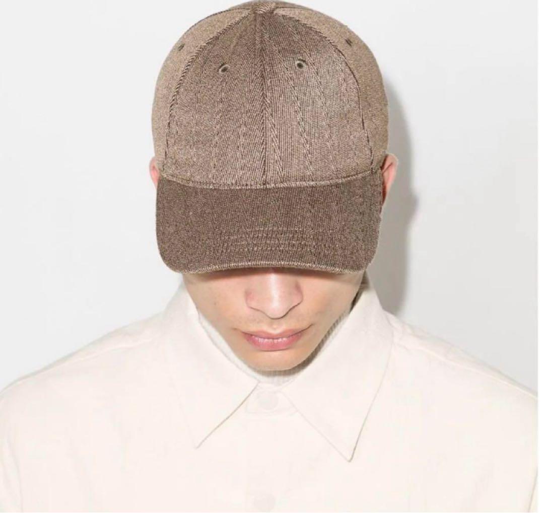 OUR LEGACY TWEED BASEBALL CAP BROWNキャップ