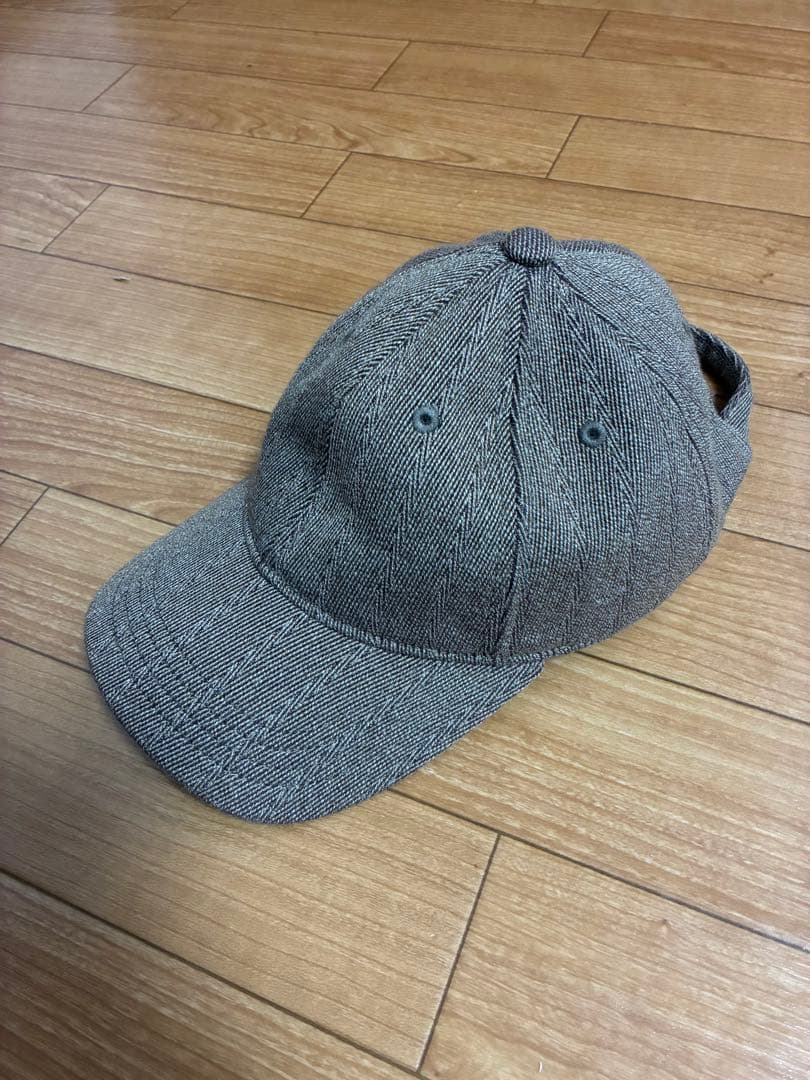 OUR LEGACY TWEED BASEBALL CAP BROWNキャップ