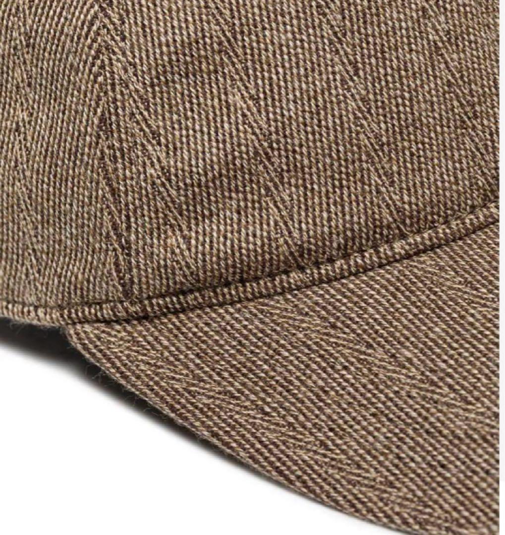 OUR LEGACY TWEED BASEBALL CAP BROWNキャップ