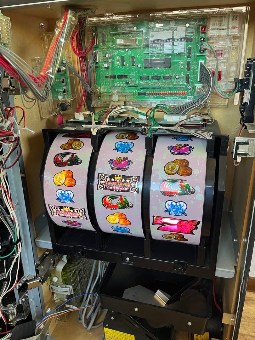 パチスロ 実機 ロリポップチェーンソー 5号機 不要機付 藤商事