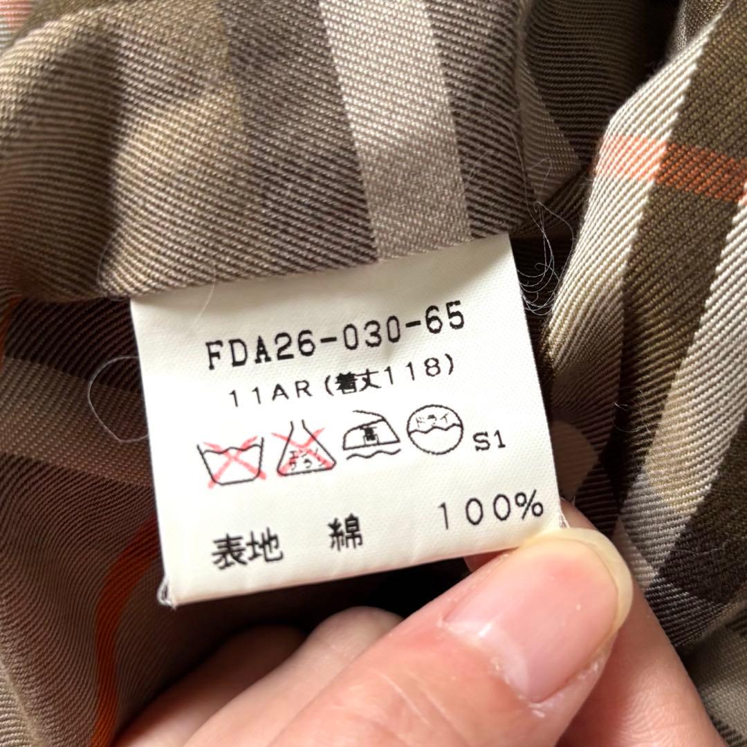 【美品✨】バーバリー　トレンチコート　ベルト　ライナー　メタルボタン　11AR