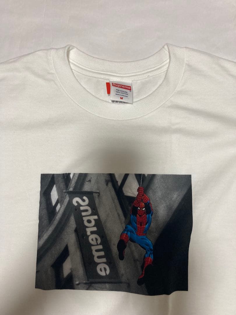 Supreme x Spider-Man Tee サイズM 白新品