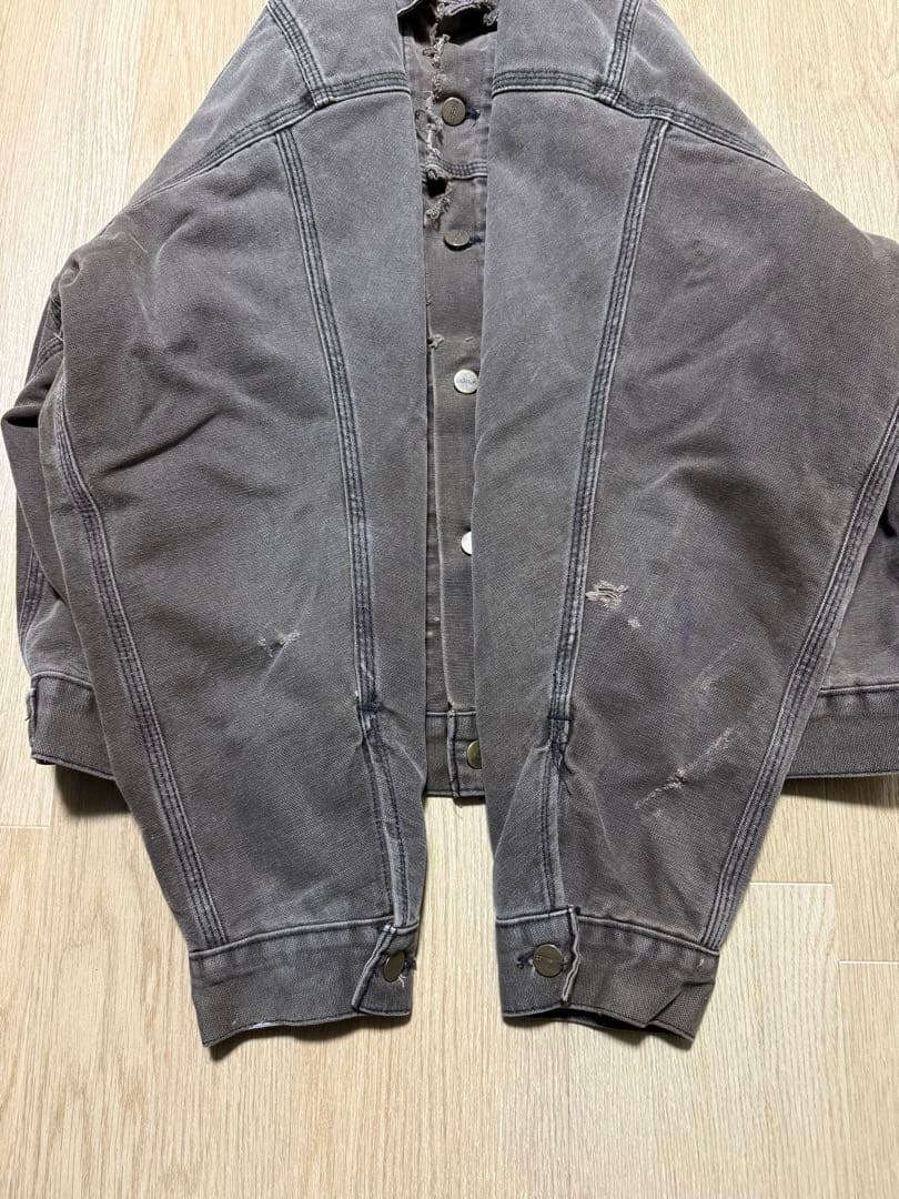 ‼️【雰囲気抜群】90sCahartt トラッカージャケット USA製 鬼フェード