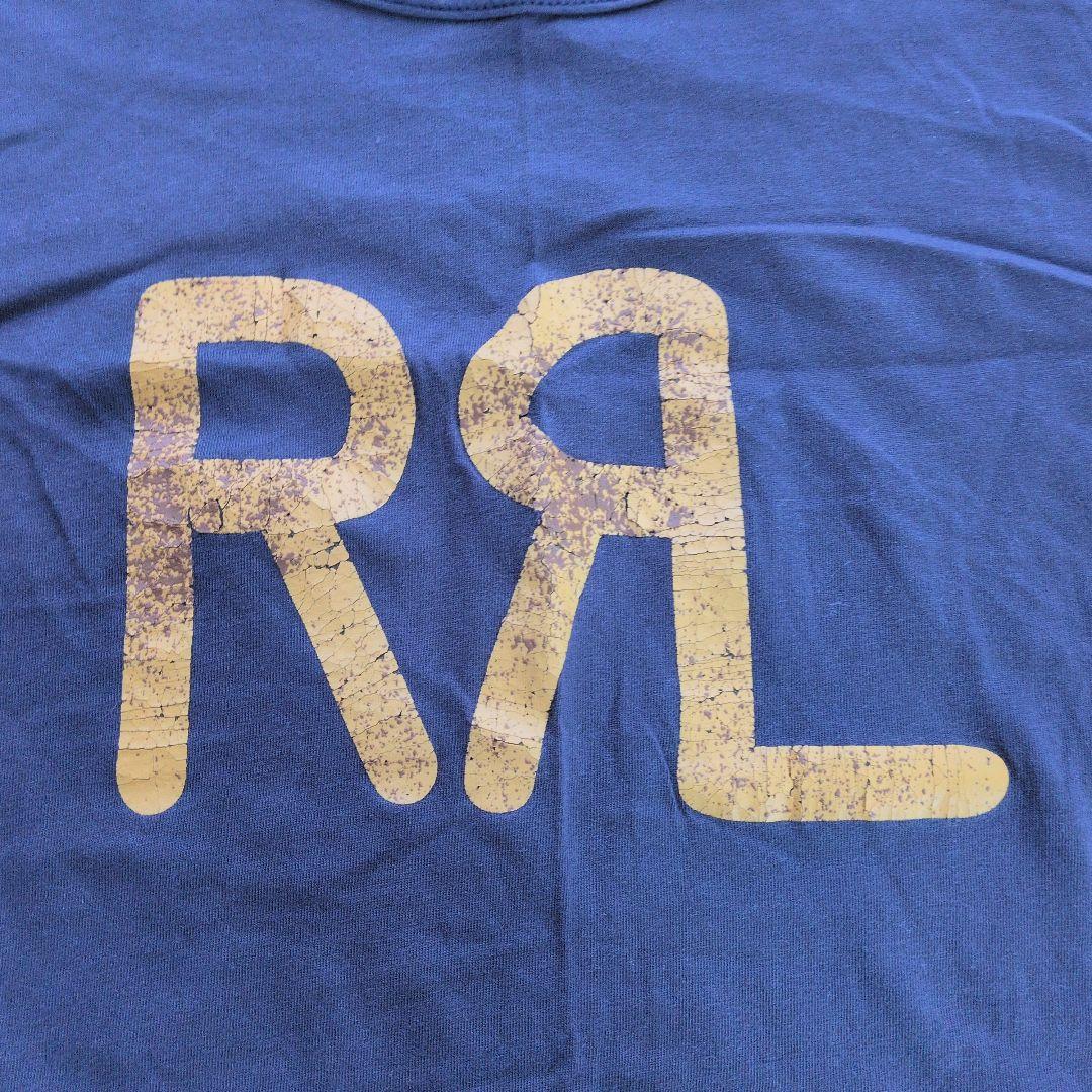 RALPH LAUREN RRL ロゴプリント Tシャツ M