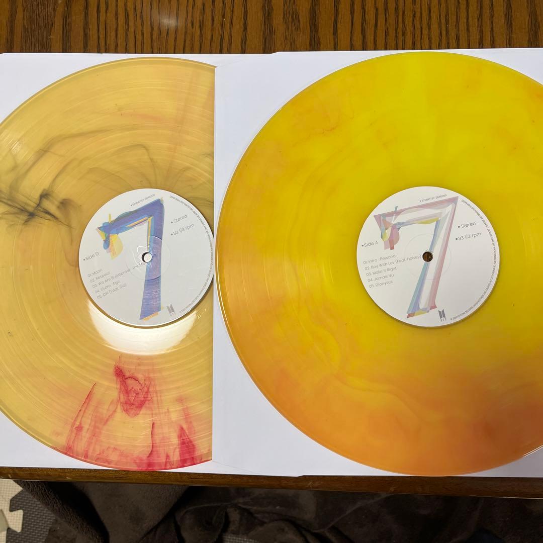 BTS Map Of The Soul: 7 カラー盤 2LP