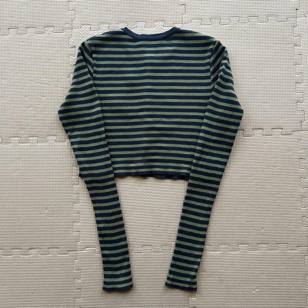 AURALEE 26SS COTTONRIBCREW CARDIGAN【m