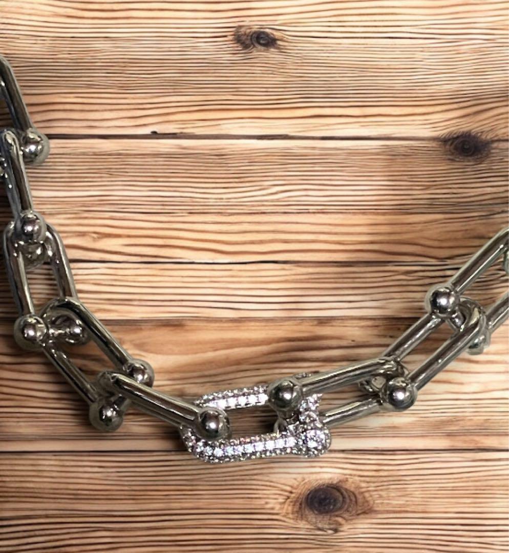K*D様 早い者勝ち　海外購入品　リンクチェーンネックレス&ブレスレットセット