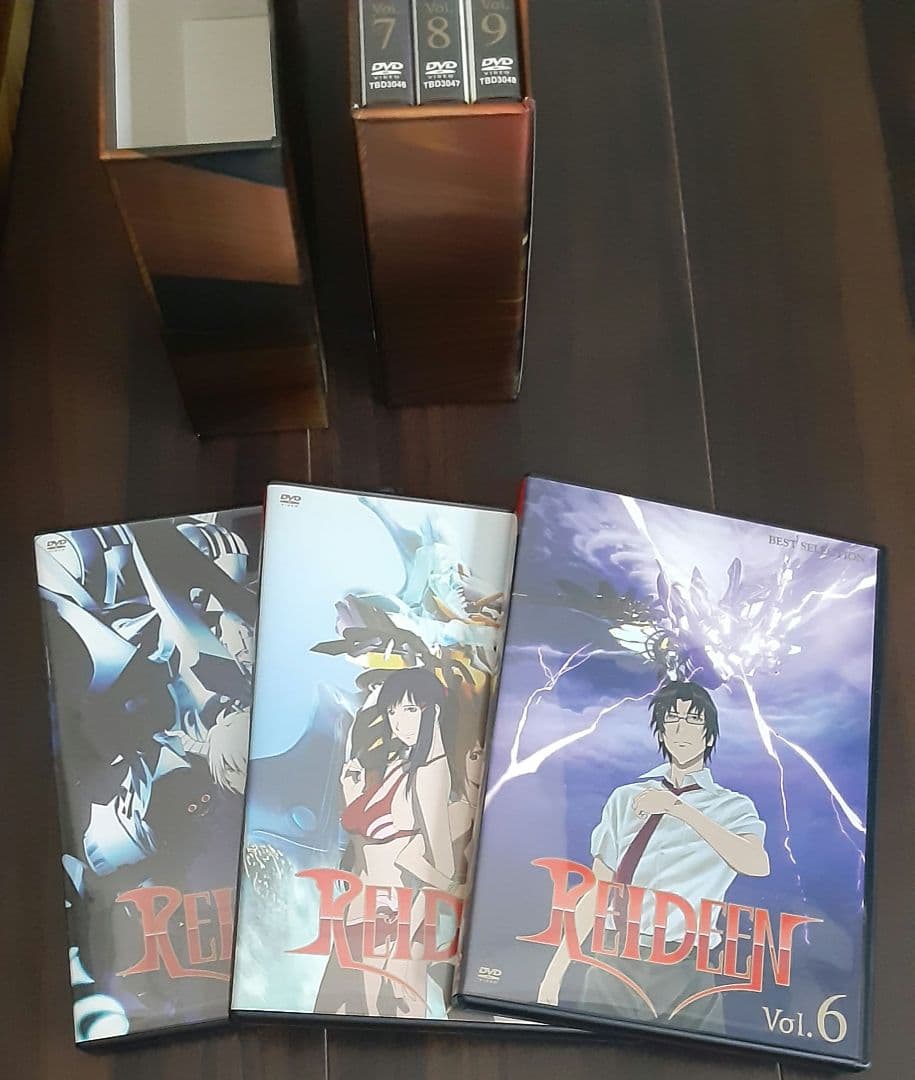 ライディーン　 DVD　９巻セット