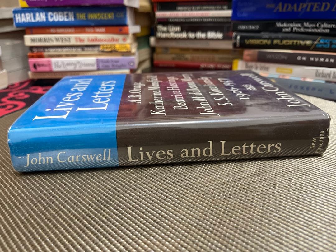 洋書 Lives and Letters by John Carswell