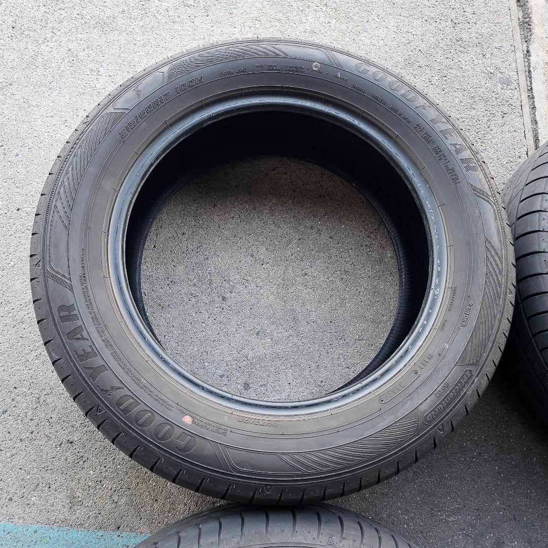215/60R17 2023年製 溝あり グッドイヤー　RVF02 エリシオン等