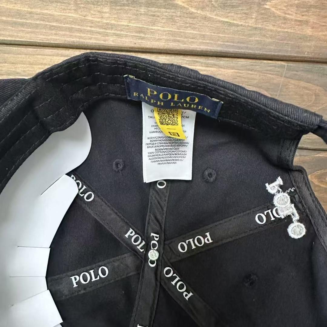 Polo Ralph Lauren 黒 ベースボールキャップ